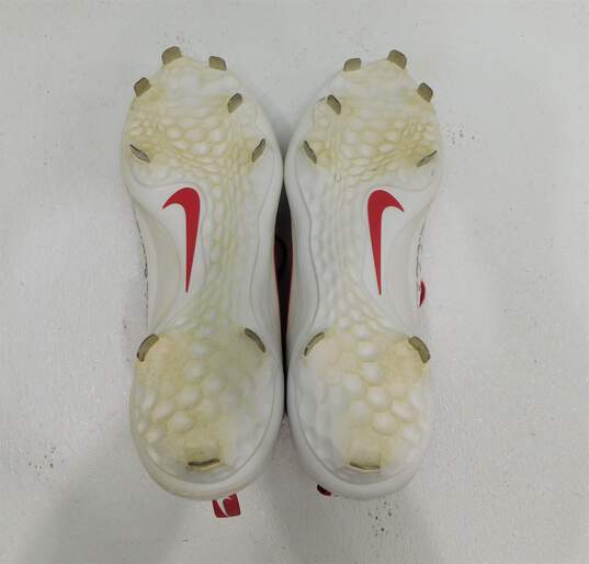 Nike Force Air Trout 4 Pro Red White Men's Shoe Size 12 image number 4