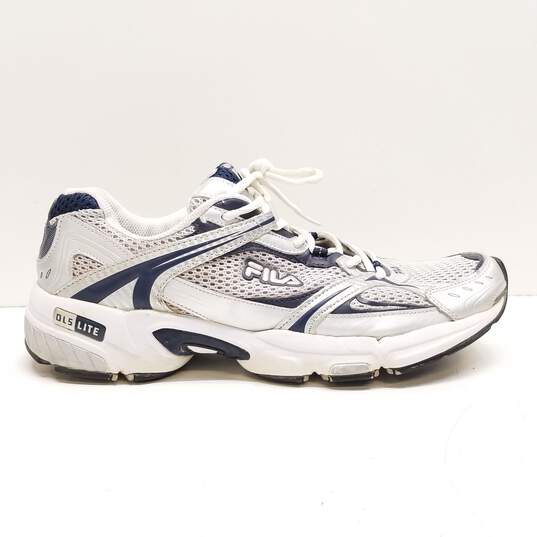 Fila Men's DLS Lite Silver/Navy Running Shoes Sz. 13 image number 1