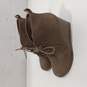 Nautica Women's Brown Faux Suede Wedge Boots Size 8.5 image number 2