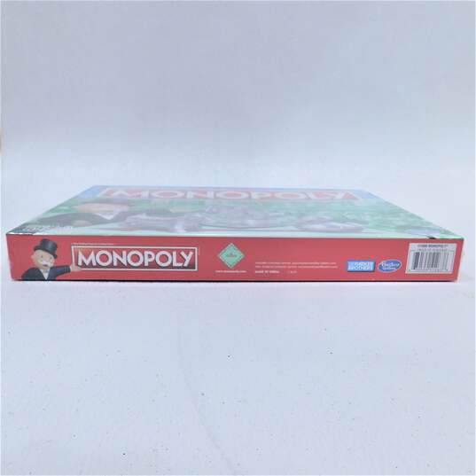 Monopoly Classic Board Game By Hasbro SEALED with new tokens image number 4