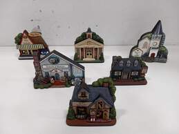 Bundle of 6 Brandywine Collectibles Assorted County Lane by Marlene Whiting