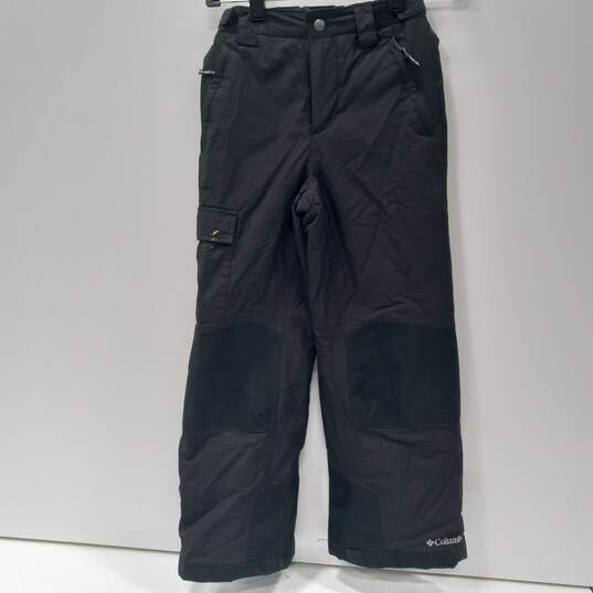 Columbia Youth Bugaboo Omni-Tech Black Ski Pants Size S (8) image number 1