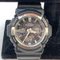 Designer Casio G-Shock GAS-100 Black Round Dial Analog Digital Wristwatch image number 1