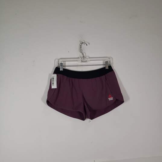 Womens Crossfit Elastic Waist Pull-On Athletic Shorts Size Medium image number 1