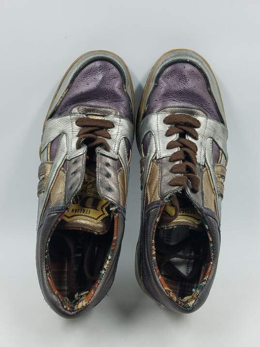 Authentic D&G Multi Metallic Sneaker M 9 image number 6