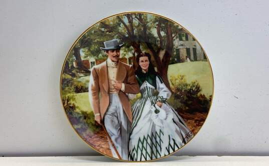 4 Gone with the Wind Golden Anniversary Series Collector's Plates image number 8