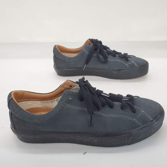 Last Resort AB Men's Dark Blue Suede Lo Skate Shoes Size 9 image number 3
