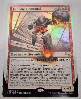 Magic The Gathering MTG Infinity Elemental Mythic Rare Foil Card 088/216
