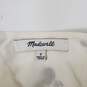 Madewell WM's 100% Silk & Polyester Tulip Print Ivory Mini Dress Size 2 image number 3