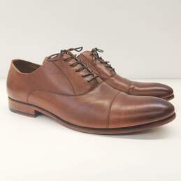 ALDO Brown Leather Oxford Dress Shoes Men's Size 10 M
