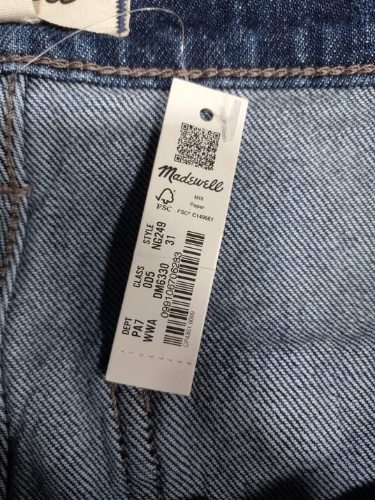 Women's Madewell 11" High-Rise Flare Jean Sz 31 NWT image number 6