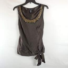 Laundry By Shelli Segal Women Brown Top S