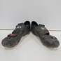 Mens Dominator 3 Black Leather Hook & Loop Low Top 2 Bolt Cycling Shoes Size 4.5 image number 1