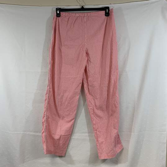 Women's Pink Striped Lauren Ralph Lauren 3/4 Sleeve Pajama Set, Sz. M image number 6