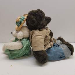 Bundle of 2 Marguerite Dubearvoire-Boyds Plush Bears alternative image