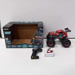 Crazon Remote Control 1:16 Orange Monster Truck Toy