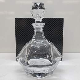 FineDine Crystal Glass Decanter in Original Box alternative image