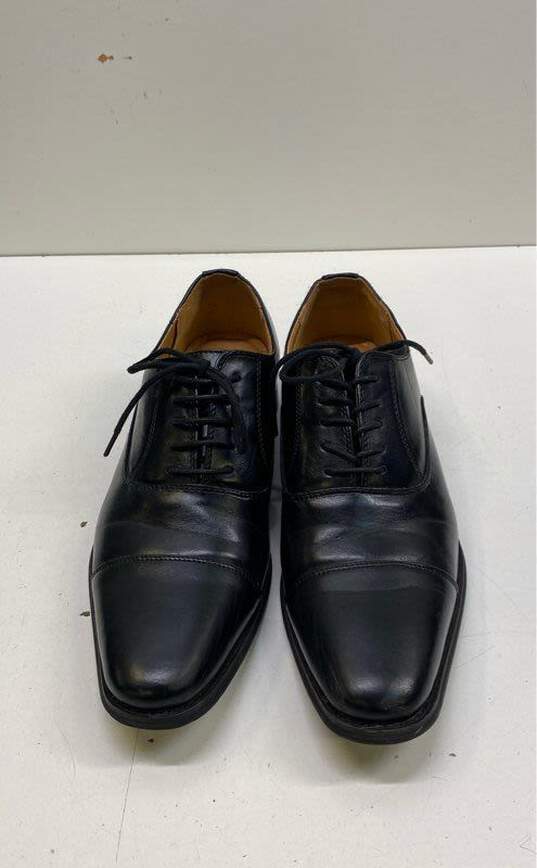 Santino Luciano C-381 Black Oxford Dress Shoes Men's Size 7.5 image number 5
