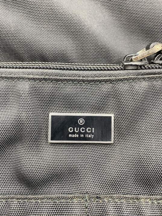 Authentic Gucci Black Nylon Messenger Bag image number 7