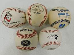 (5) Assorted Baseballs