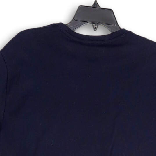 Mens Black Short Sleeve Round Neck Armani Exchange Graphic T-Shirt Size XL image number 4