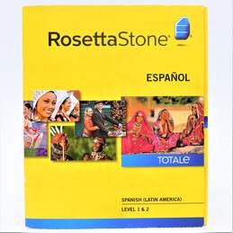 Sealed Rosetta Stone Spanish Latin America Level 1 & 2