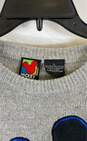Mickey Unlimited Gray Vintage Sweater - Size Large image number 2