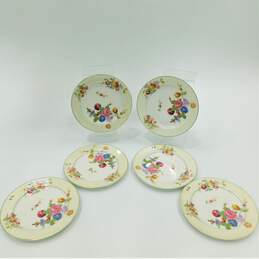 Theodore Haviland France Limoges Persian Garden 7 1/2in salad plate 6