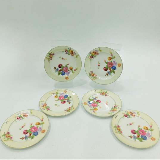Theodore Haviland France Limoges Persian Garden 7 1/2in salad plate 6 image number 1