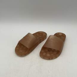 Coach Womens Ulyssa C3068 Gold Jelly Open Toe Slip-On Slide Sandals Size 6B alternative image