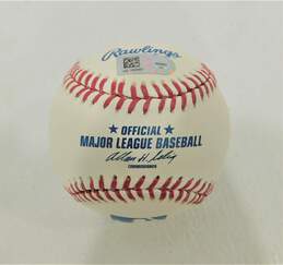 Jonathan Lucroy Autographed Baseball w/ COA Milwaukee Brewers alternative image