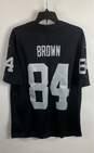 Nike NFL Raiders Black Jersey 84 Brown - Size Large image number 2