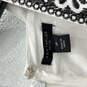 Womens White Sleeveless Square Neck Regular Fit Back Zip Maxi Dress Size 6P image number 3