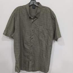 Men’s Kuhl Short-Sleeve Tapered Fit Button-Up Shirt Sz XXL