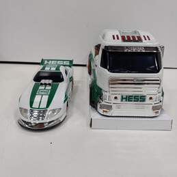 2PC of Hess Toy Truck Dragster Race Car & Racer Trucks - IOB alternative image