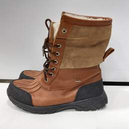 Ugg Men's Brown Boots Size 8.5 alternative image