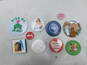 Vintage/Mod Lot Assorted Buttons Pins Novelty Quotes Pop Culture Various Sizes image number 3