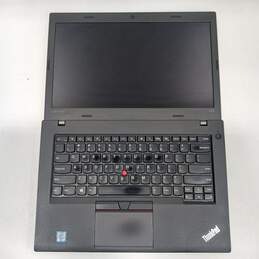 Black Lenovo Think Pad Laptop alternative image