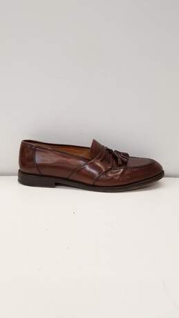 Mezlan Sagunto Brown Leather Tassel Loafers Shoes Men's Size 10 M
