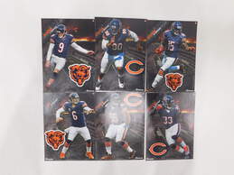 2013 Chicago Bears Fatheads Walgreens 6 Piece Collectibles Set