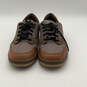 Mens Brown Round Toe Low Top Lace-Up Casual Sneaker Shoes Size 11 M image number 1