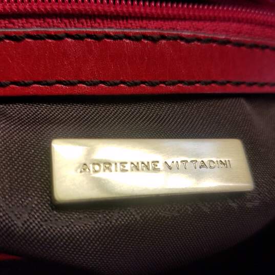 Adrienne Vittadini Shoulder Bag Red, Black image number 6