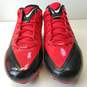Nike Alpha Pro TD Football Cleats Red Mens Size 13 image number 8