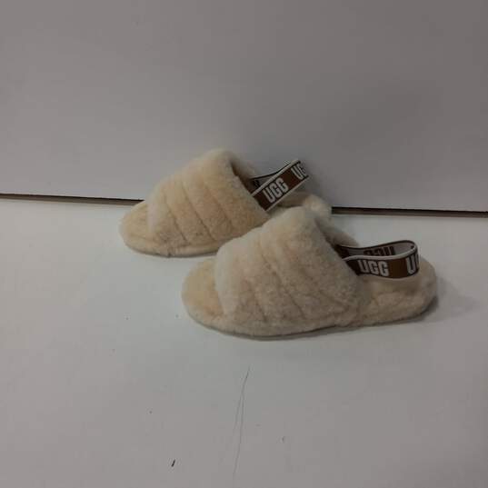 Ugg Women's Fluff Yeah Slingback Slippers Size 9 image number 3
