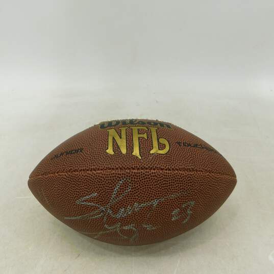 Shaun Gayle Autographed Football Chicago Bears image number 1
