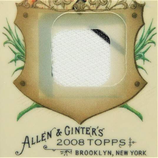 2008 Jermaine Dye Topps Allen & Ginter Framed Mini-Relics Chicago White Sox image number 2
