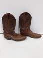 Dan Post Men's Leather Western Pull On Boots Size 11D image number 3