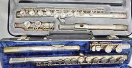 Armstrong Model 104 and Gibson Baldwin Music Education Brand Flutes w/ Cases (Set of 2)