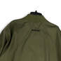NWT Mens Green Long Sleeve Pockets Full Zip Bomber Jacket Size XXL image number 4