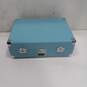 1 by One Vintage Turquoise Portable Record Turntable image number 4